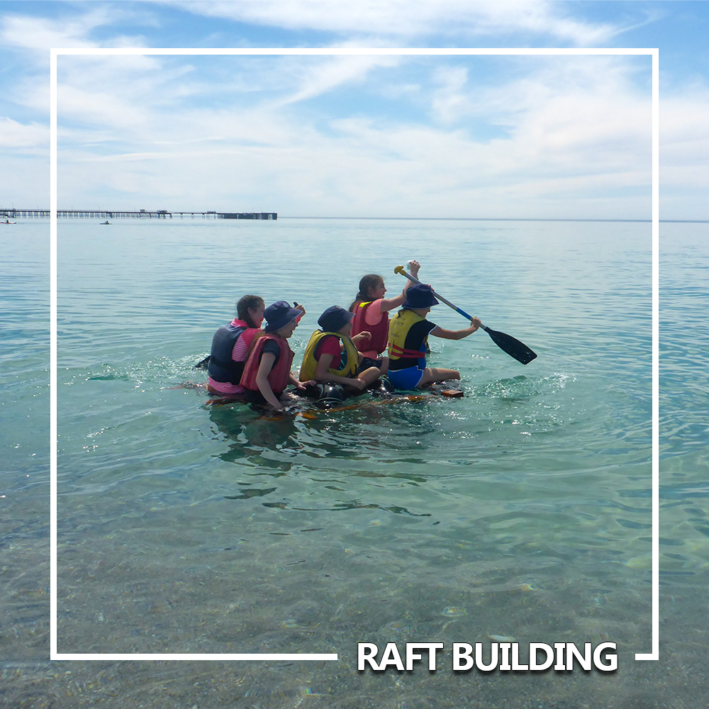 raft building